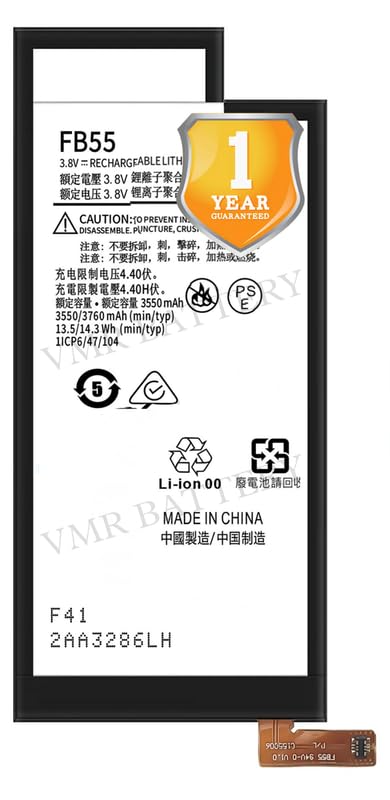 Image of Original FB55 Battery Compatible for Motorola Moto X Force (Moto X Force Dual SIM) (XT1580, XT1581) | Motorola Droid Turbo 2 (XT1585) - (3760mAh) - 1 Year Warranty K7