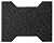 Playsafer Rubber ¾” Interlocking Safety Paver Tiles for Decks, Patios, Walkways and Gardens 7.8" X 6.3" - 50 Tiles - 15 Sq. Ft. (Black)