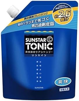 サンスタートニック 爽快頭皮ケアシャンプー 本体×7本 & 詰替え用×5個 サンスタートニック 爽快 頭皮ケア シャンプー リンスイン 詰