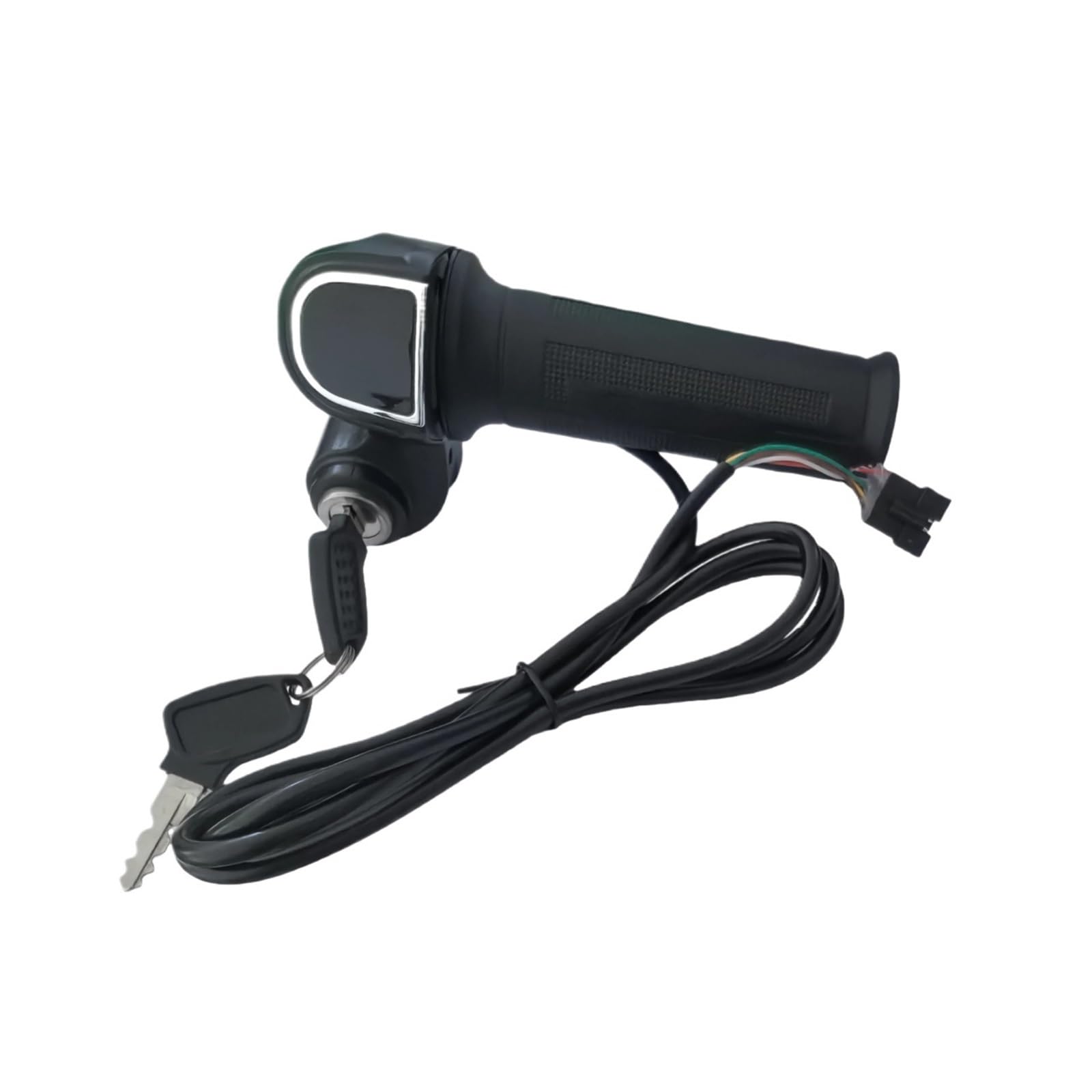 Poignée d'accélérateur for vélo électrique for Engwe T14 48V, avec poignées en Caoutchouc, pièces de Rechange
