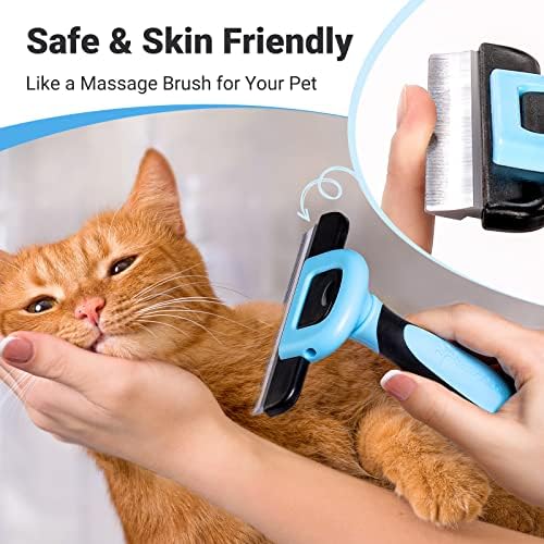 MIU COLOR Pet Grooming Brush — texture and fabric close-up