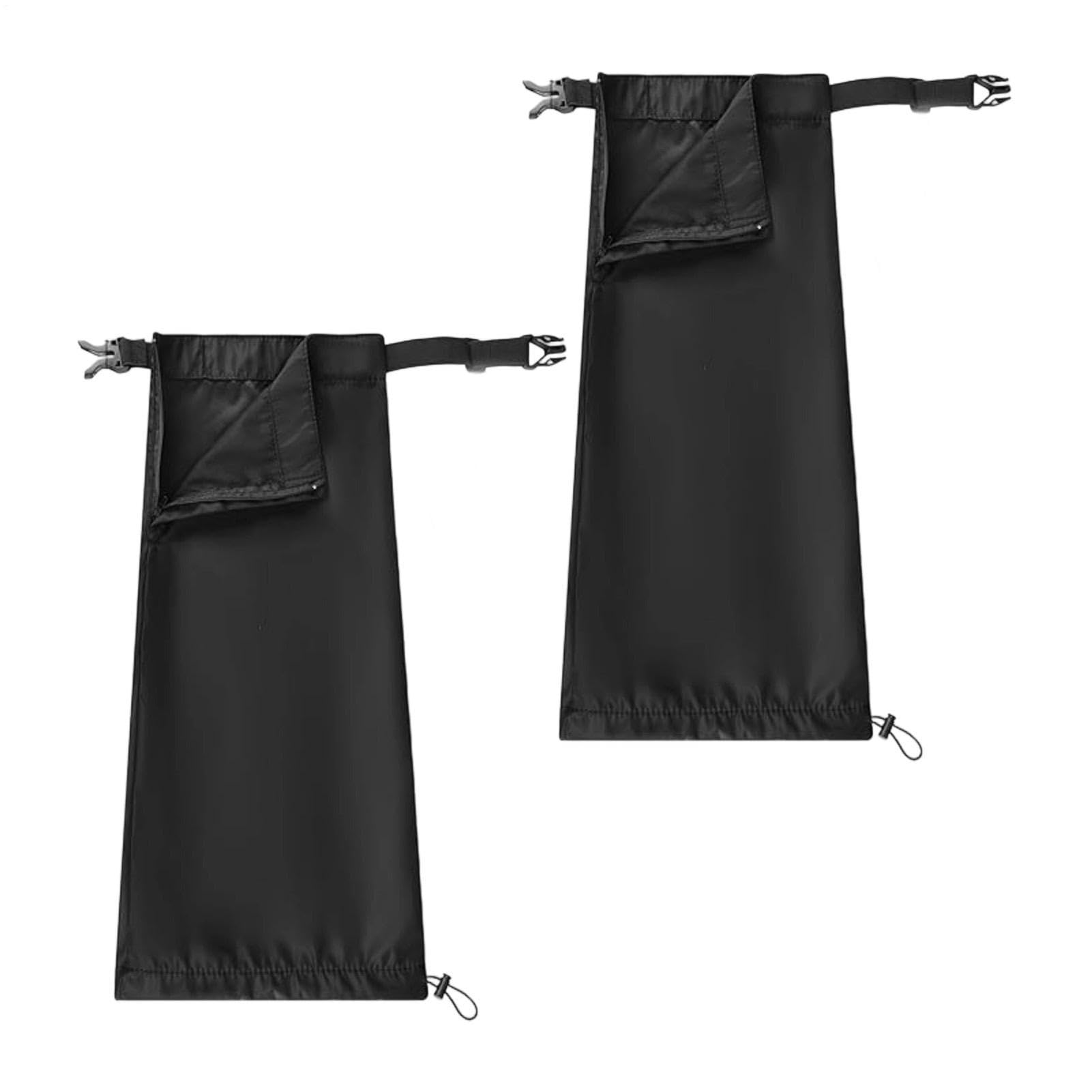 Stiefelgamaschen – 56 x 27 x 21 cm, wasserdichte Beinschützer, robuste Wandergatoren, verstellbarer Reißverschluss, zum Trimmen von Rasenpflege, Schnee, Motorrad, Mähen, Klettern, Rasen, Angeln