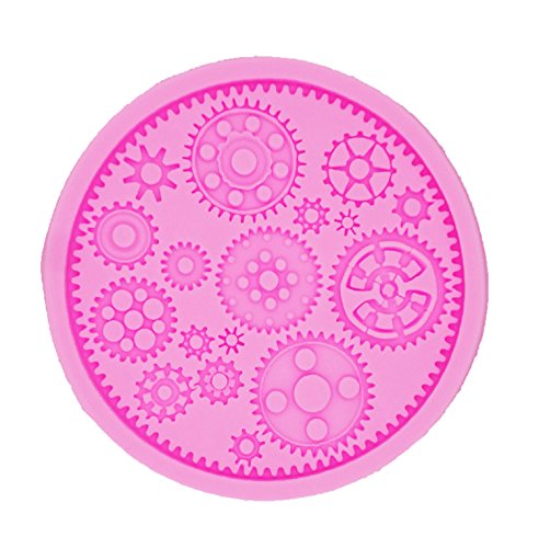 Yunko Silicone Baby Shower Party Fondant Mold Cake Decorating Tools (Clock)