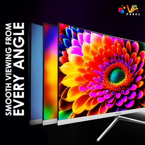 Image of Intex 24 Inch Curved Gaming Monitor | Full HD 1080p | 120Hz Refresh Rate | VA Panel | Frameless Display | Built-in Speaker | HDMI & VGA | Gaming & Entertainment