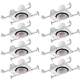 LUMINOSUM 4 Inch New Construction Recessed Can, Air Tight IC Housing, with TP24 Connector and E26...