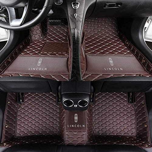 WorthMats Custom Fit Luxury XPE Leather Waterproof Floor Mat for