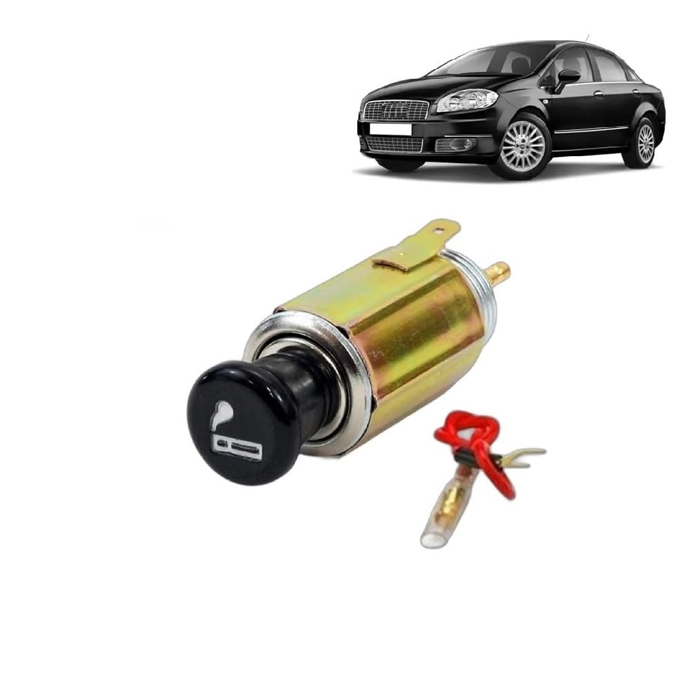 fiat lux Car Lighter 12 Volt Suitable for Fiat Linea : Amazon.in: Car
