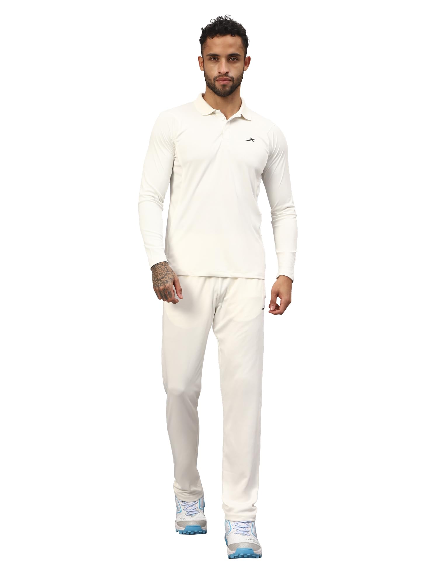 Vector X OCS-291 Team Wear Whites Cricket Set Full Tee and Pant (Adults)-image-39