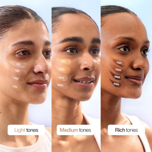Image of WishCare Daily Fluid Tinted Sunscreen SPF50 PA++++| M203 | Broad Spectrum Protection for all skin types | In-Vivo Tested Tinted Sun Screen | D-Panthenol, Niacinamide, Ectoin & Ginseng | Evens & Protects | 50ml