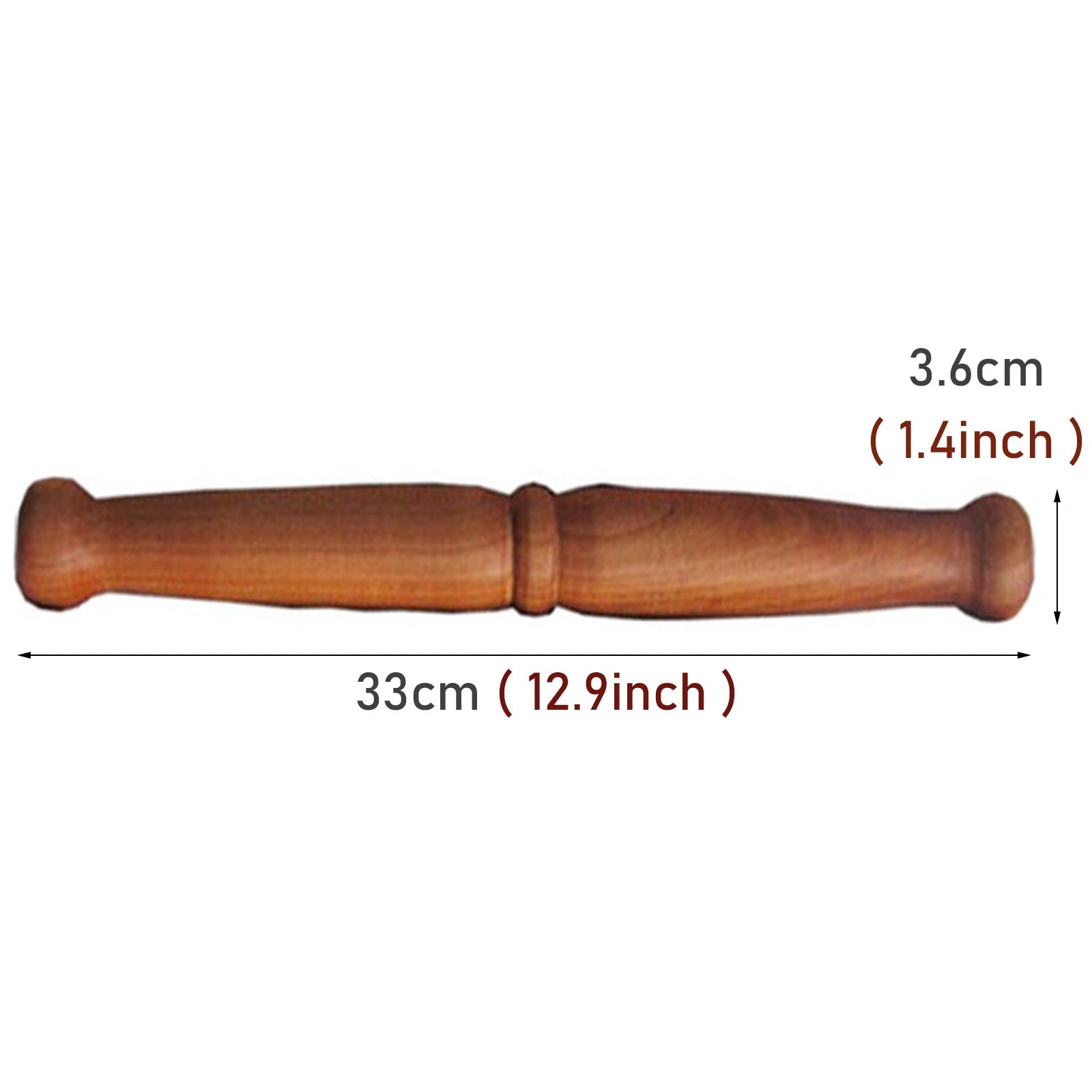 LXLZYXSF Bâtonnet Taiji Bang Tai Chi Baguette/Règle Bois Massif Kungfu Practice Bang Wushu Bâton D’Exercice, Pôle D’entraînement Martial, Outil/Équipement De Qigong, Pratiquants De Tai Chi
