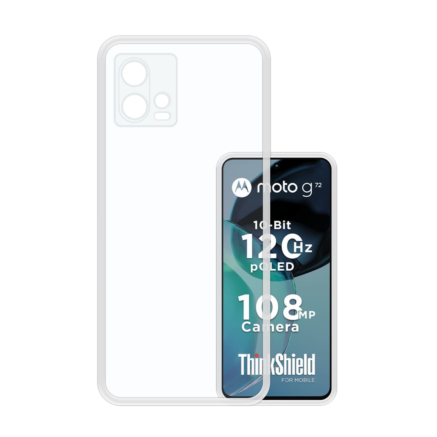 kalgidhar e com Back Cover for Motorola Moto G72 (Silicon | Transparent |Soft Flexible| Camara Protection) (B0BY77RKN9) Amazon Price History, Amazon Price Tracker