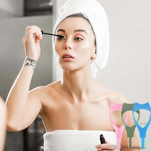 Miniatura 7 de Herramientas de pestañas 3 en 1, 2026, aplicador de máscara cosmética, peine de pestañas, herramienta de protección de rímel, aplicador de pestañas