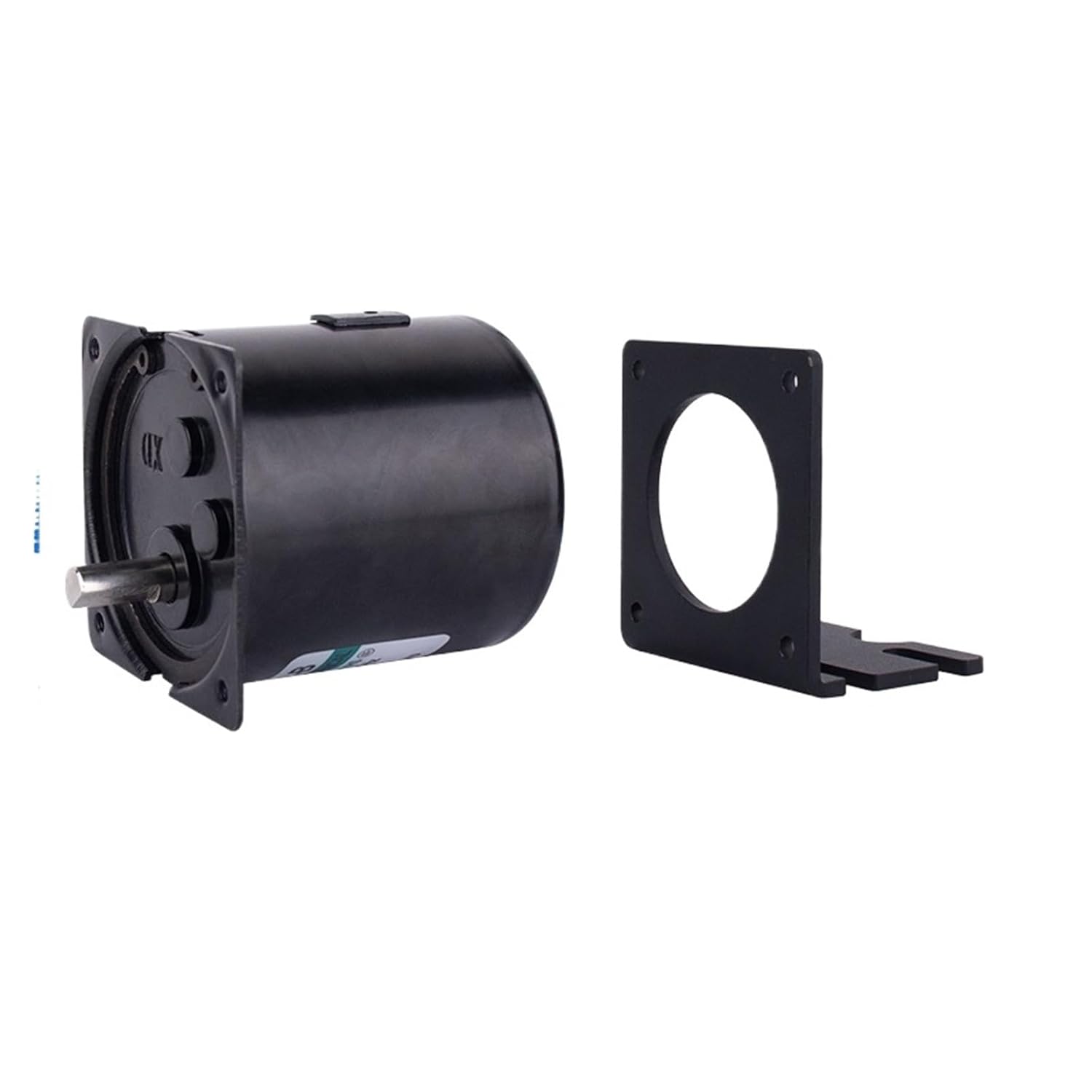 Synchronous Motor 80KTYZ Eccentric Axis 220V 60W AC Synchronous Motor+Bracket 5rpm -110rpm Motor Low Speed Permanent Magnet Motor(80rpm)