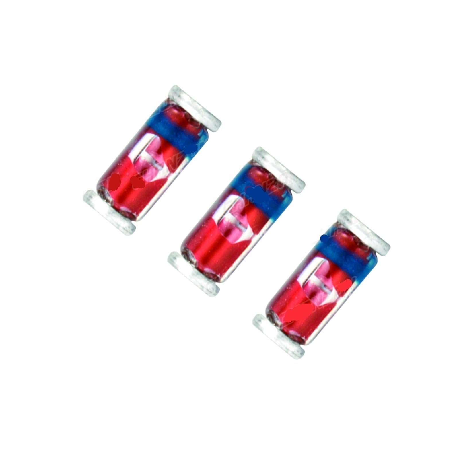 WHWRCADV 5 PCS 0.5W SMD Zener Rectifier Diode 2V 3V 3.3V 3.6V 5.1V 5.6V 7.5V 10V 12V 13V 15V 16V 18V 20V 22V 24V 30V 36V 39V 47V(ZMM3V6 3.6V)