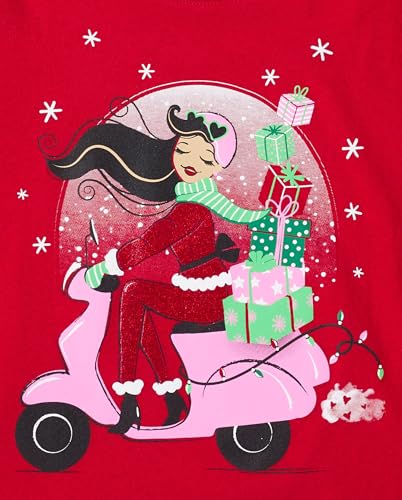 The Children's Place Kids' All Holidays,Birthdays Long Sleeve Graphic T-Shirts,2 Pack3