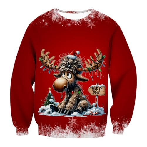 Weihnachtspullover Herren Weihnachts Pärchen Ugly Jumper Lustig...