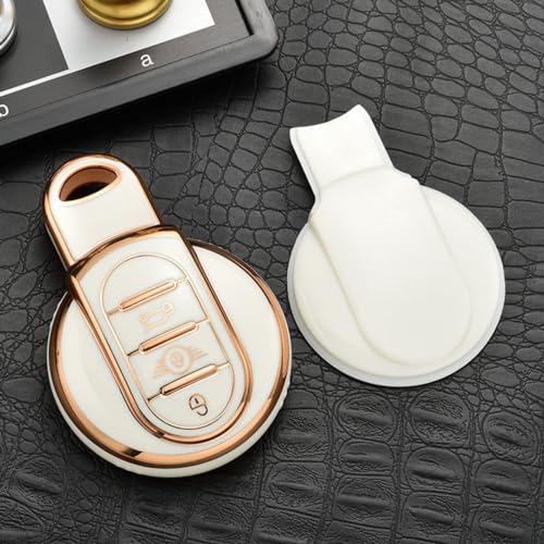 Funda para llave de coche BMW y Mini Cooper con llavero protector 3