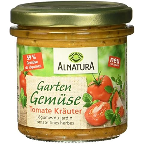 Alnatura Bio Aufstrich Gartengemüse Tomate Kräuter Cover