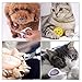 MACOIOR Cat Nail Clippers,Cat Claw Clippers & Claw Trimmer for Home Grooming Kit,Safe,Sharp Angled Blade Pet Nail Clippers,Non-Slip Handle Cat Nail Scissors for Small Animals
