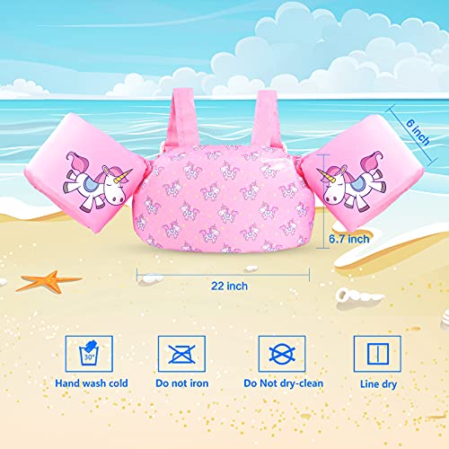Image of Gogokids Puddle Float Jumper 24-66 Pounds, Toddler Swim Vest Kids Floaties