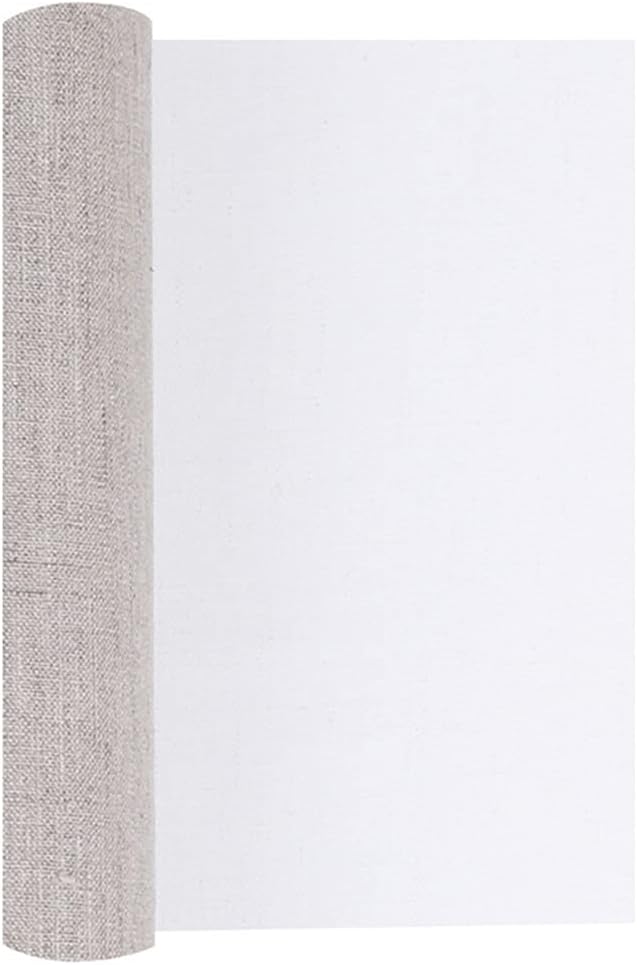 Rolled 30cm Long Professional Blank Canvas for Painting Layer Acrylic Oil Painting Canvas Linen Blend Primed Art Supplies