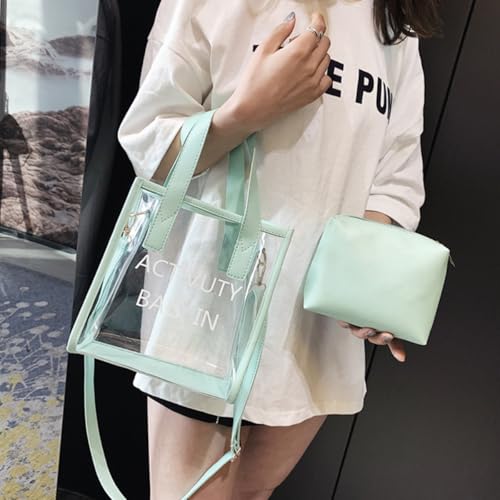 Clear Crossbody Purse with Adjustable Strap, Transparent Messenger Bag for Concerts, Festivals, and Sports Events3