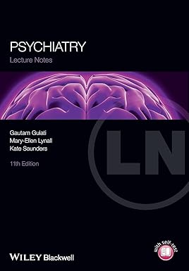 Psychiatry: Lecture Notes  11Ed (Pb 2014)