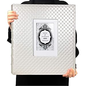 RECUTMS Memoalbum für 600 Fotos Diamantweiß