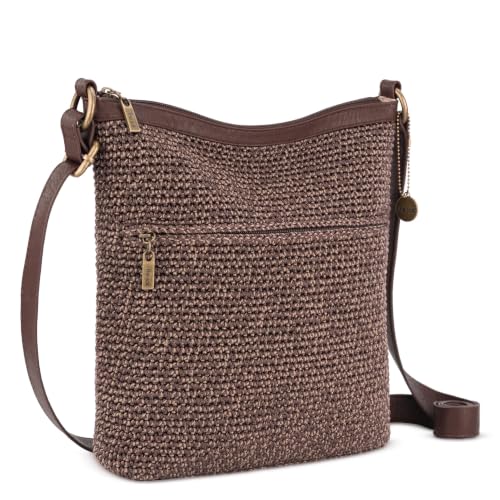 Image of The Sak Lucia Crochet Crossbody Purse - Zipper Closure & Adjustable Strap