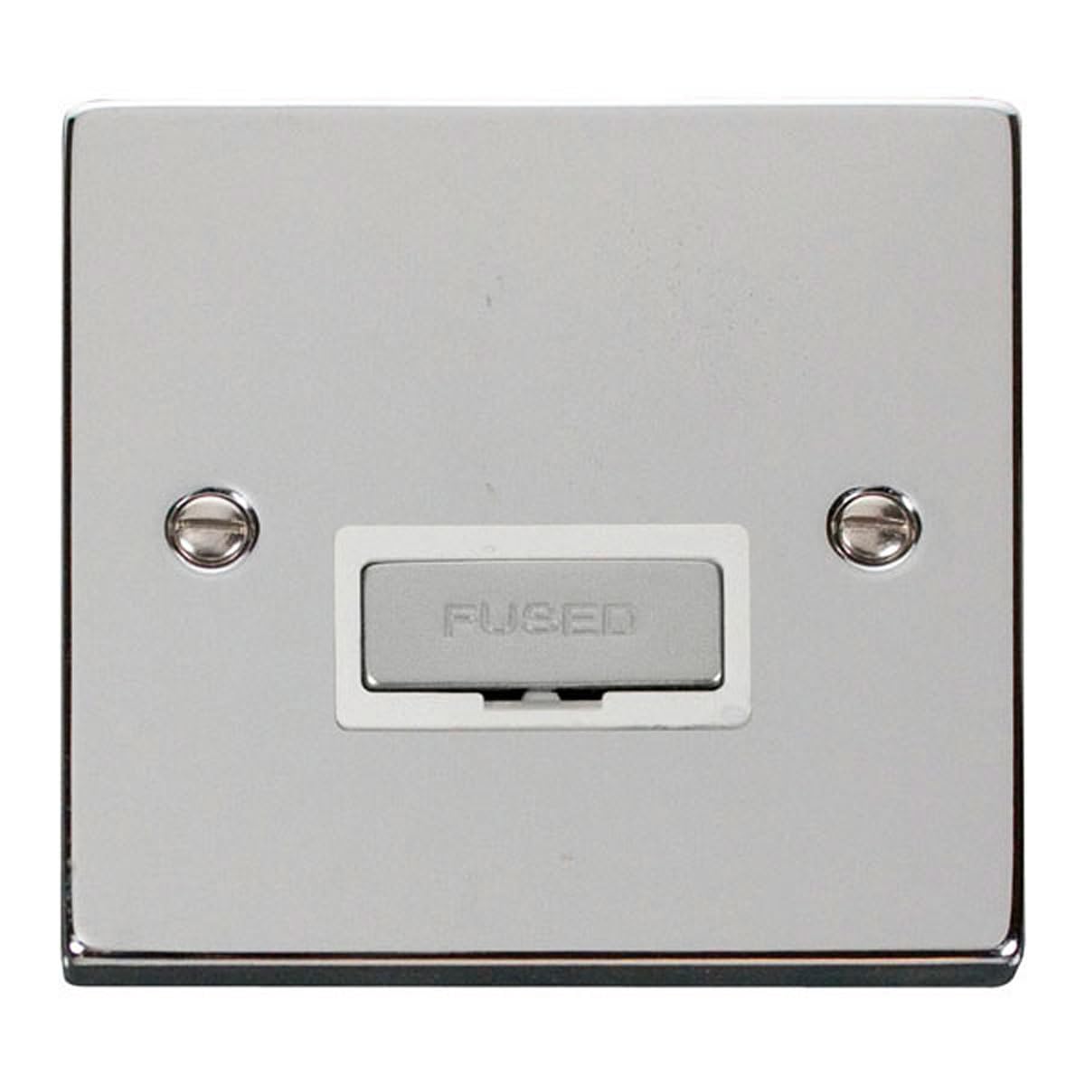 Click Polished Chrome 13A Fused Ingot Connection Unit