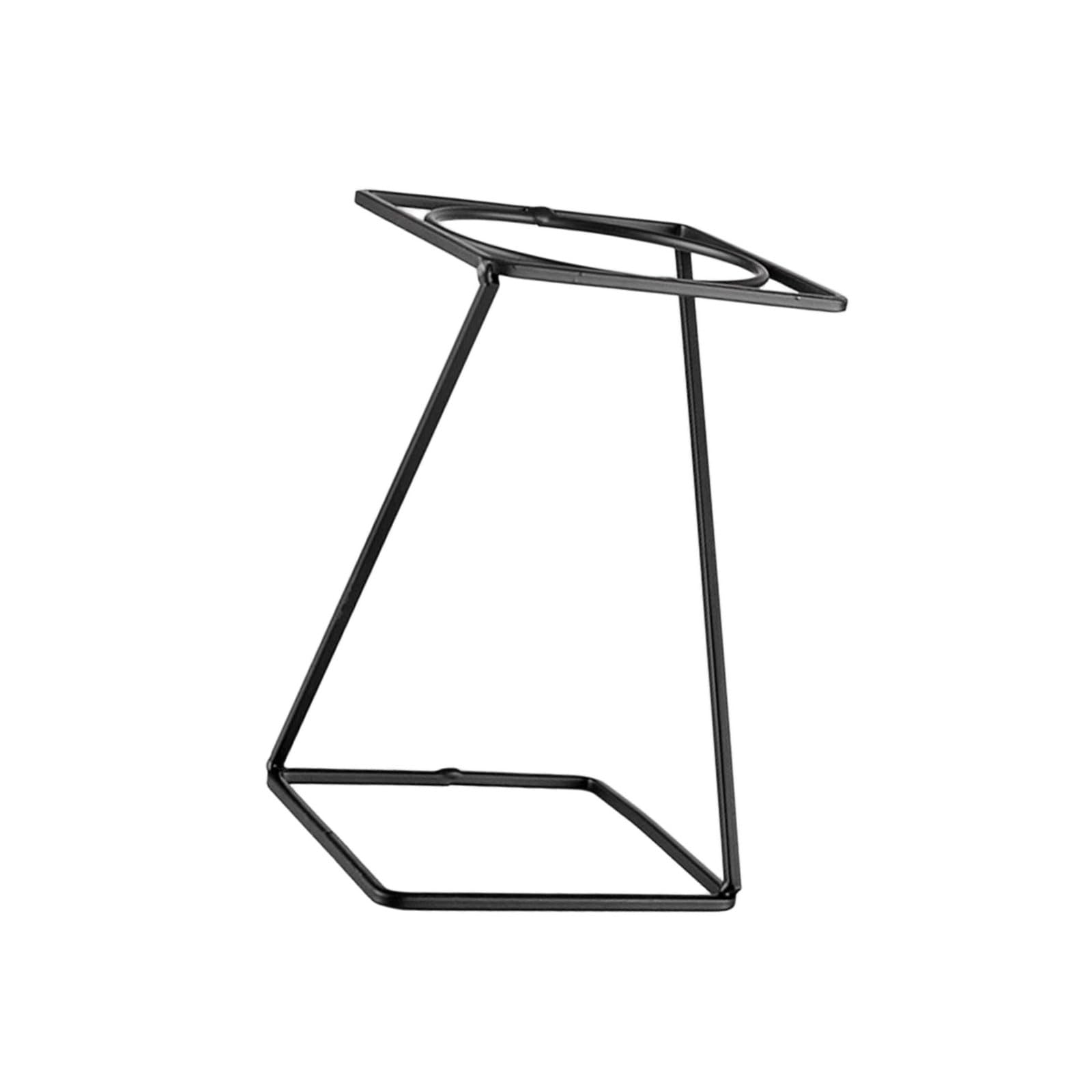 Tsophreniq Manual Drip Coffee Stand, Metal Filter Holder Frame for Mug or Server Brewing, Freestanding Dripper for Home Use Manual Drip Holder Coffee Dripper Mug Server Corner Wire Frame Brewer
