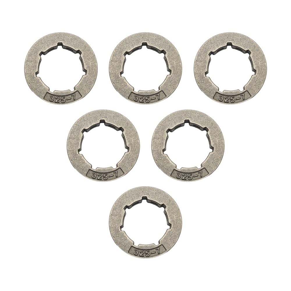 Pignon 7 dents de 0,325 po compatible avec guide chaîne de tronçonneuse 51 55 254 262