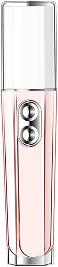 Facial Steamer Facial Mist Cold Spray Nano Ionic Dubbele spray van Face Steamer voor Deep Cleaning Skin Care Device, Roze Facial Steamer Facial Mist Cold Spray Nano Ionic Dubbele spray van Face Steamer voor Deep Cleaning Skin Care Device, Roze
