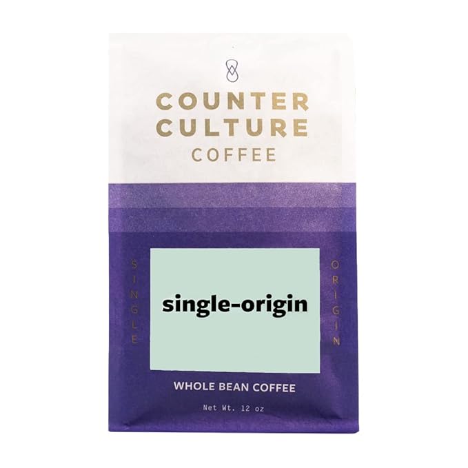 Counter Culture Coffee - Whole Bean Coffee - Single Origin Roaster's Choice - 12oz