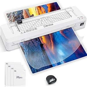 Crenova SFJ00046 A3 Laminiergerät 5-in-1 Set