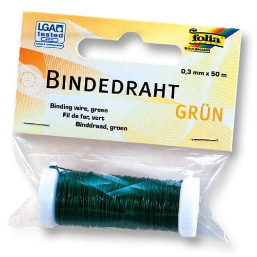 FoliaBringmann Bullion Wire 0.3 mm x 60 m Green