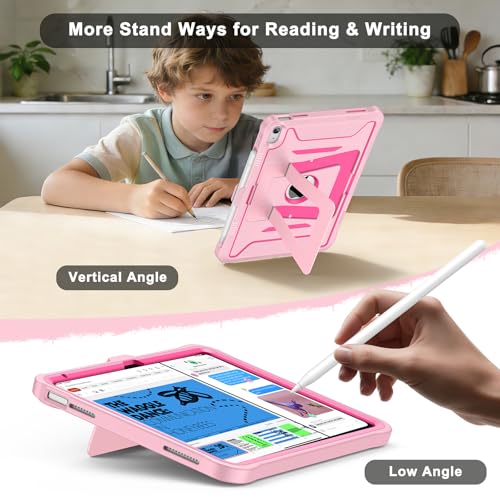 Coque iPad 11 pouces 2025 antichoc intégrale avec béquille multi-angle