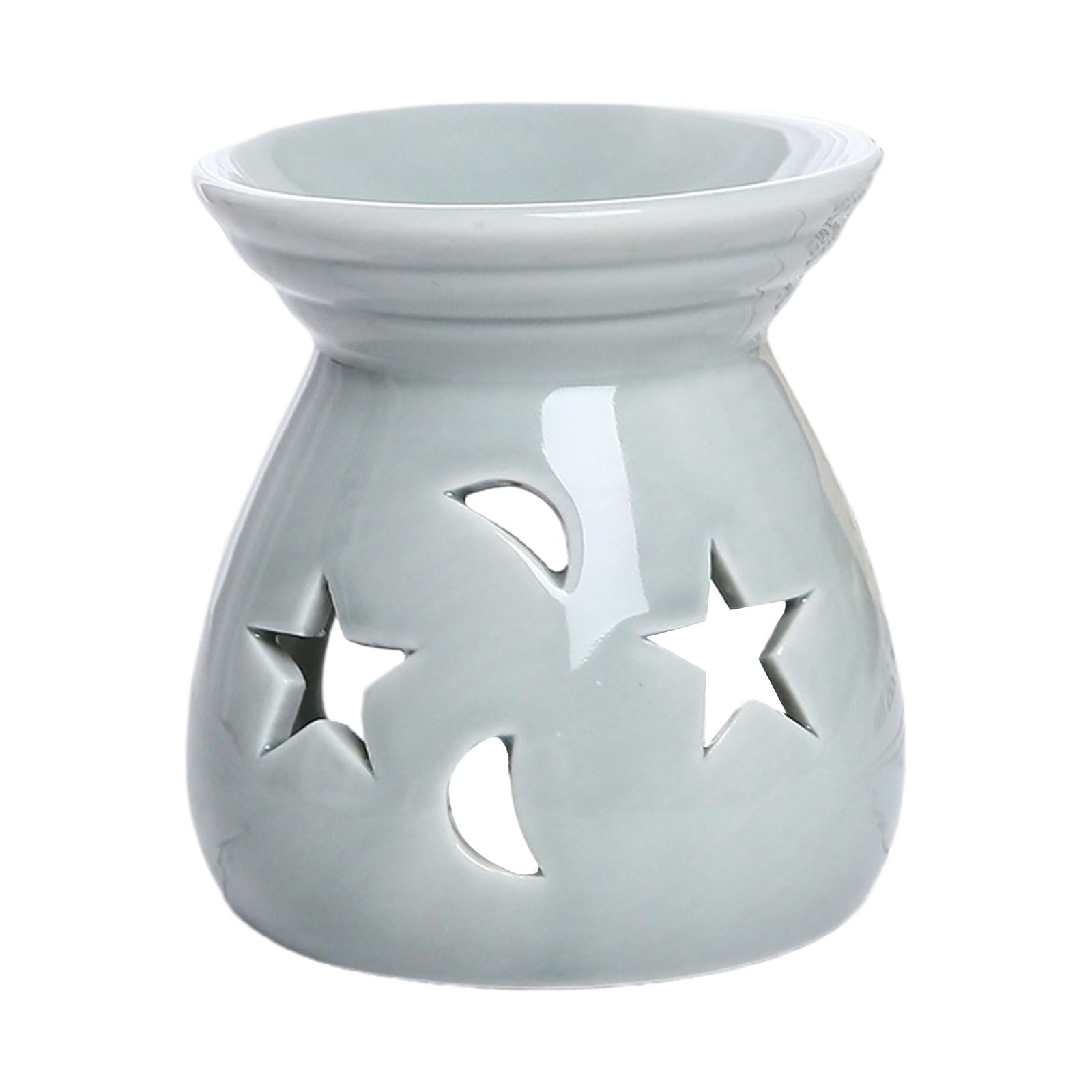 kmgfsd Exquisites Star and Themed Ceramic Incenses Holder Essential Oil Burners for Enhancing Aesthetic of Any Room Incenses Burners