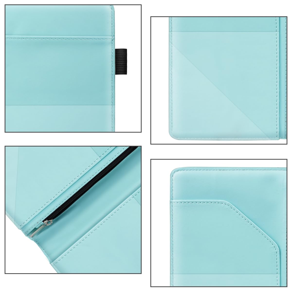 WAVEYU Cute Server Books For Waitress Waiter, Leather Guest - View #3