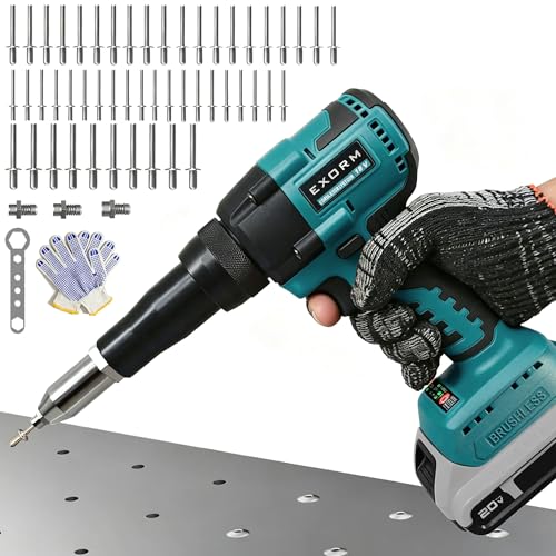 Kit de pistolet à riveter sans fil pour en finir avec la fatigue des mains