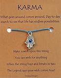 Karma with Evil Eye Charm - Charmed Greeting