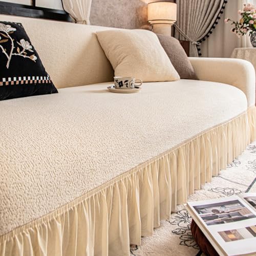 �X�J�[�g�t���n�C�X�g���b�`�\�t�@�J�o�[�A�I�[���C���N���[�V�u�̖��n����~��1������\�t�@�X���b�v�J�o�[�i2�l�p�A3�l�p�A4�l�p���r���O���[���p�j�A���j�o�[�T������\�v���e�N�^�[ Beige 6-Seater(365-430cm/144-169in)