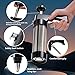 Blissfulmilo Stainless Steel Spritz Cookie Press Set,Cookie Press Gun Kit with 8 Piping Tips and 13 Discs for DIY Maker and Decorating Baking Supplies