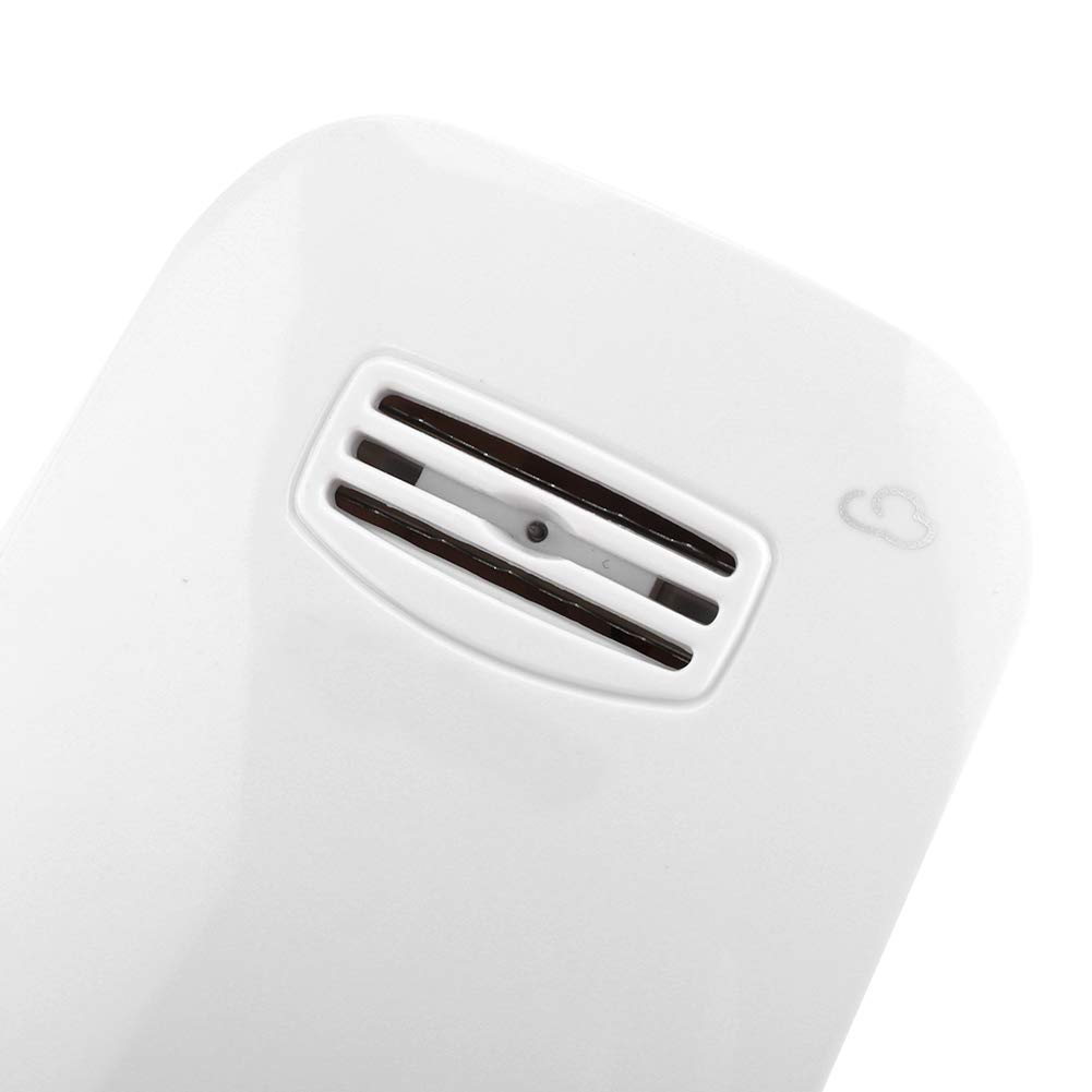 Generador de iones negativos, 100-240 V Purificador de aire portátil Eliminador de olores Eliminador de esterilización Dispositivo de desinfección para la oficina en casa Coche(Bianca Spina Eu)