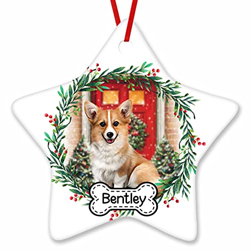 Schottische Weihnachtsdeko 25 Weihnachtsanhänger Christbaumschmuck Anhänger Keramik...