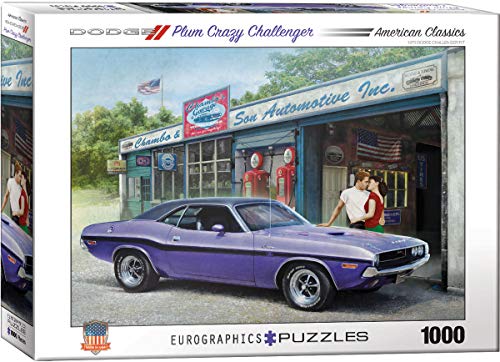 EuroGraphics Plum Crazy Challenger Rompecabezas miniatura 1