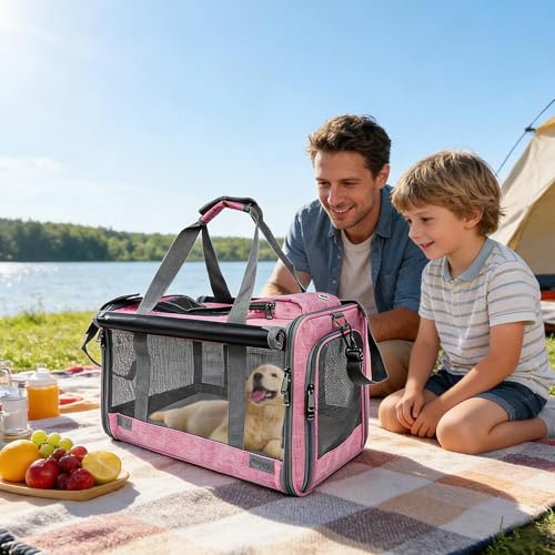 Sac de transport pour chat de qualité supérieure pour aventures en extérieur et avion - 8