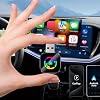 Yoidesu Wireless Car Play Adapter with Automatic Connection, Wired to Wireless Car Play Adapter for Android Auto Conversion with Type C to USB