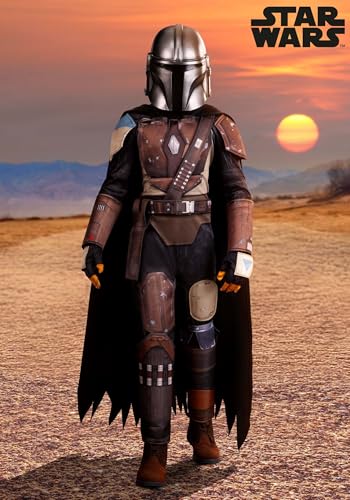 Disfraz Deluxe The Mandalorian Din Djarin para niños miniatura 2