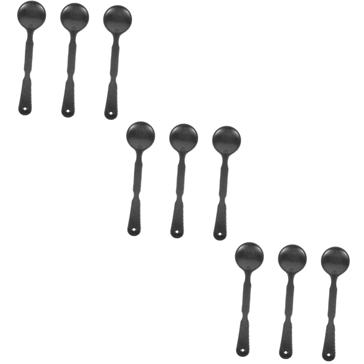 FRCOLOR 9 Pcs Vision Test Baffle Plastic Optometry Tool Kit Vision Test Rod Eyesight Exam Optometry Eye Exam Tools Practical Visual Covers Visual Test Eye Cover Eye Occluder Eye Cover Tool